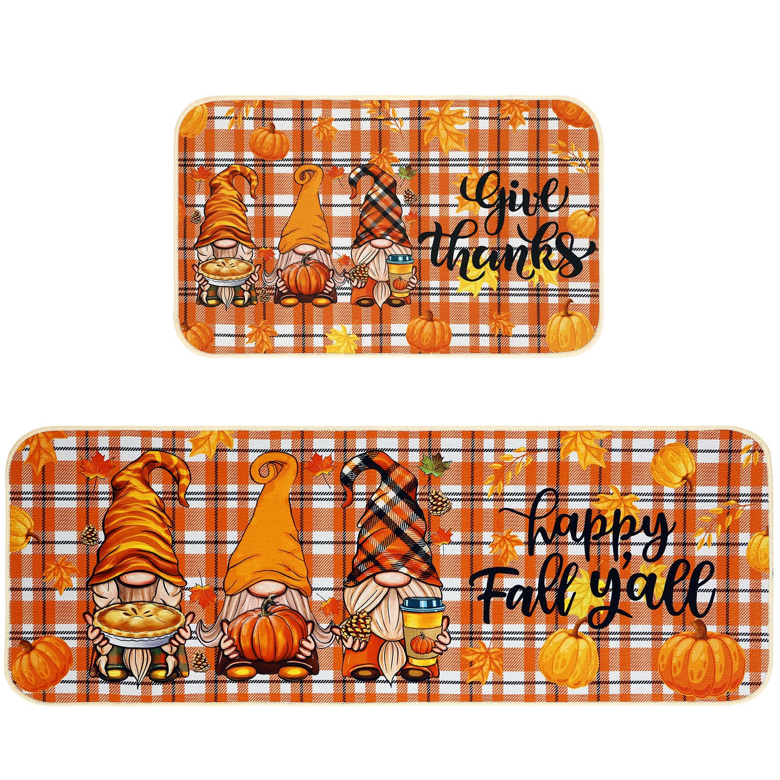 Fall Kitchen Mat Set Of 2